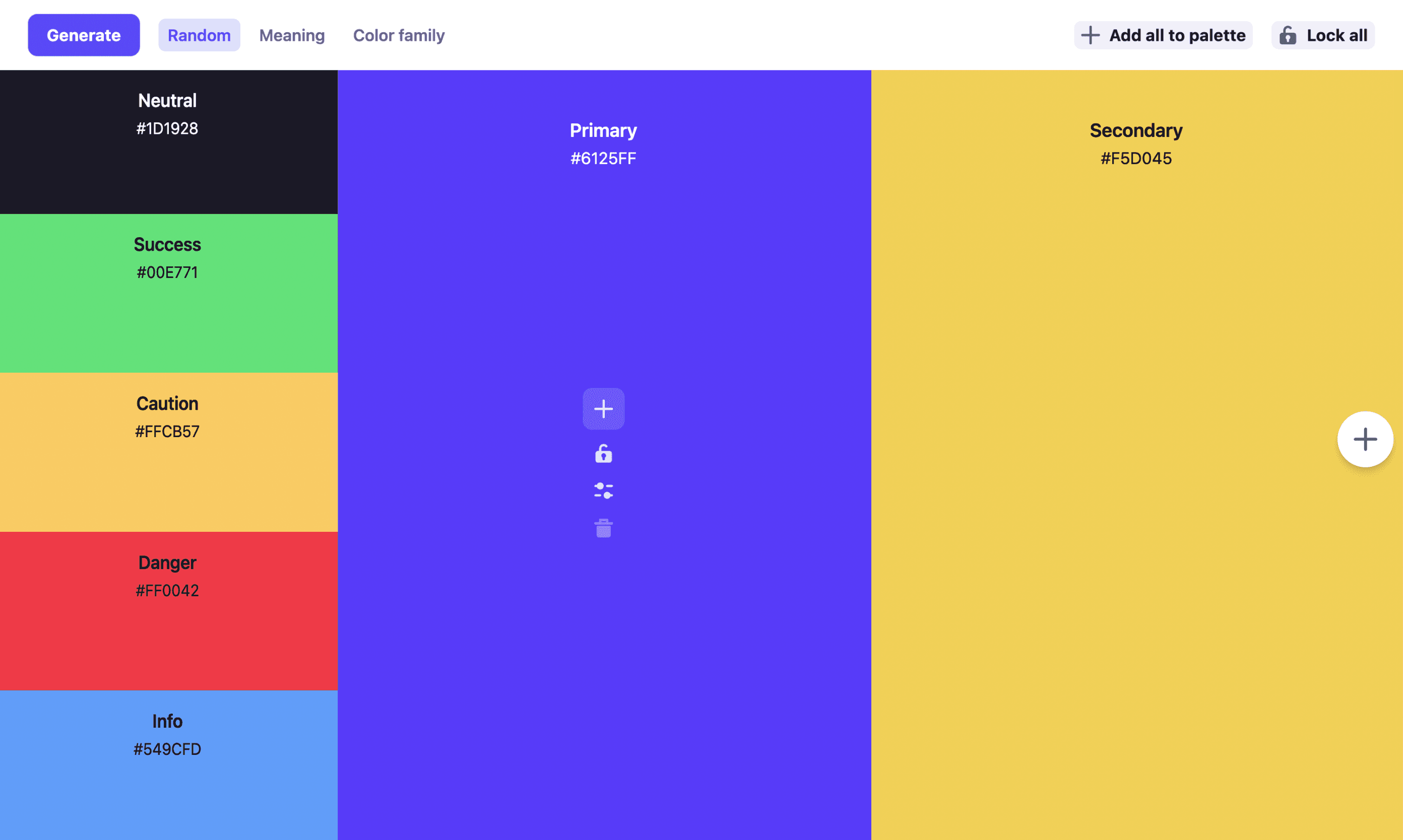 Atmos color generator