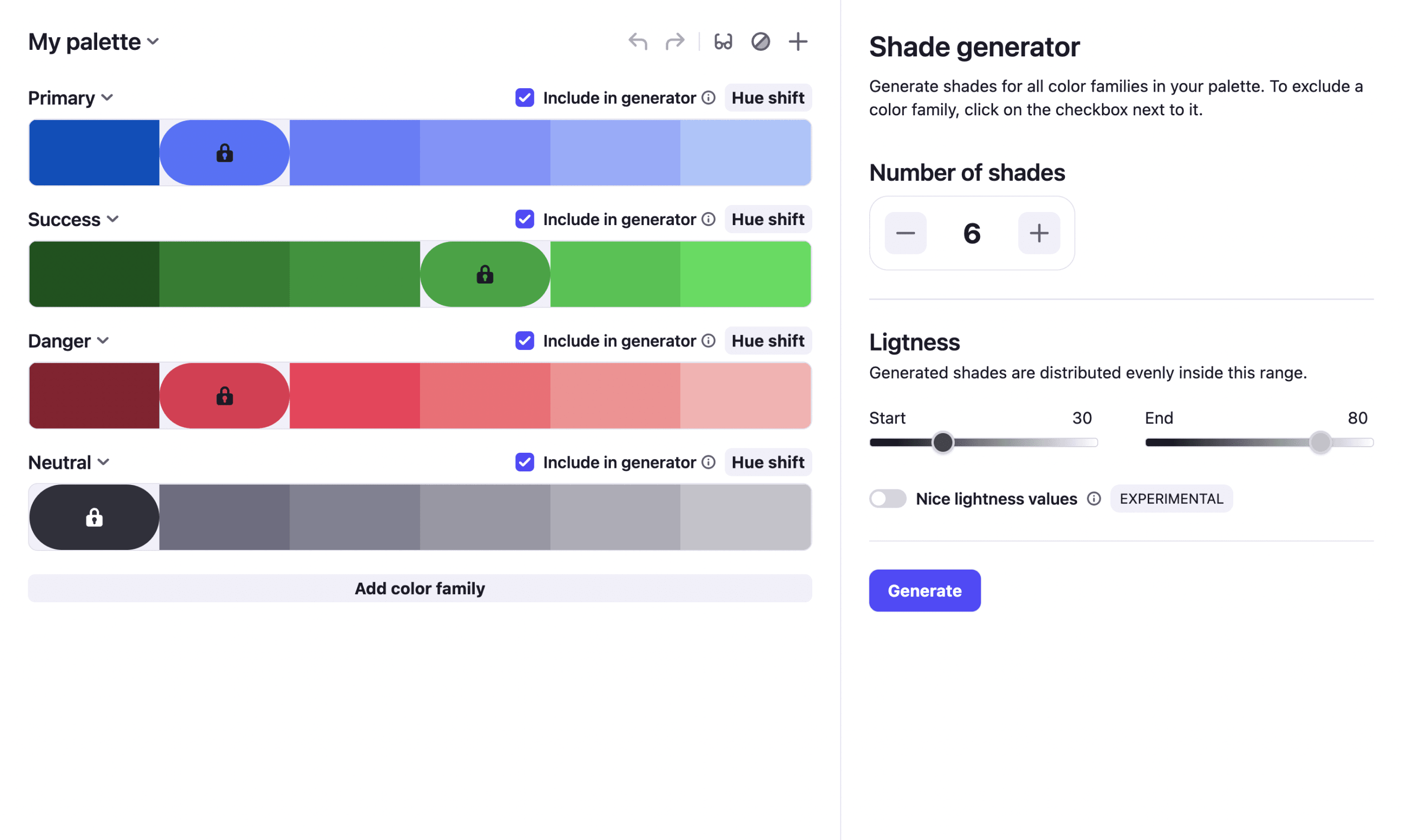 Atmos shade generator